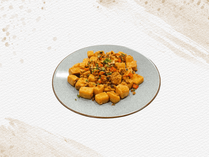 Spicy Salted Tofu 